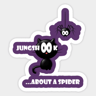 Jungshook About A Spider Sticker